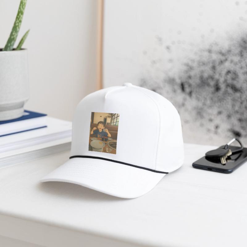 Child Enjoying Japanese Barbecue Scene