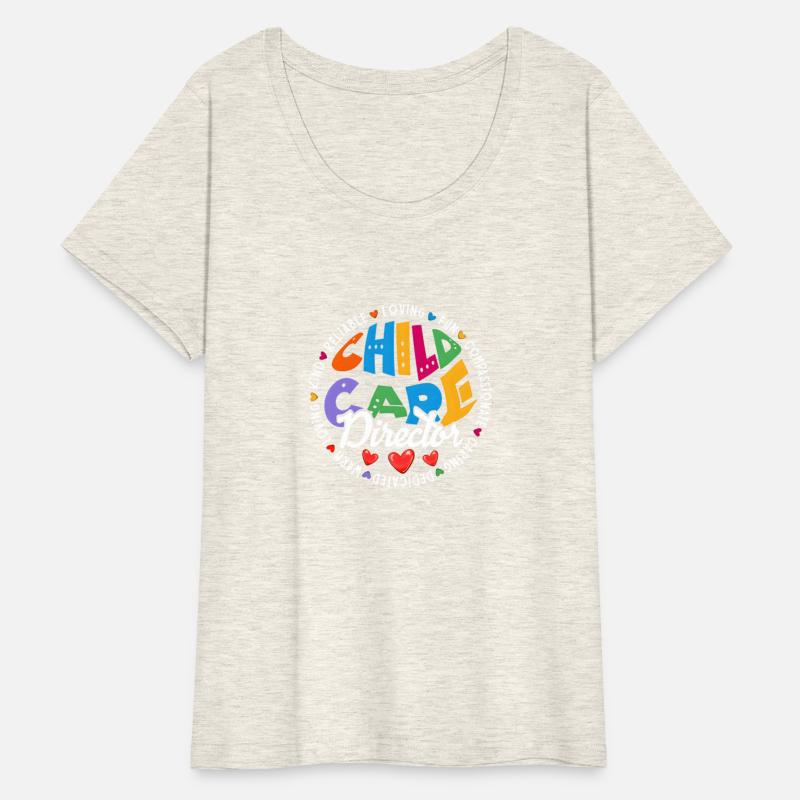 Childcare Director Daycare Provider Teacher Back T
