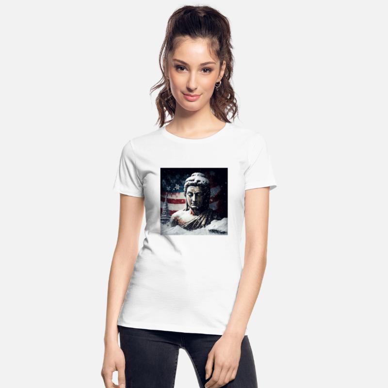 christmas evening and buddha