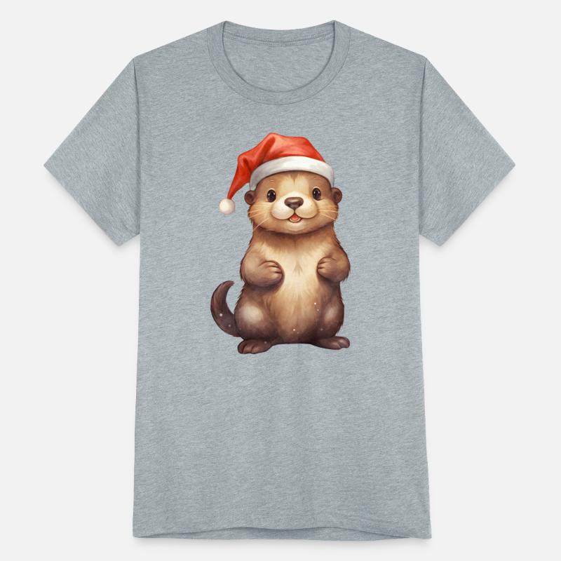 Christmas Merry Christmas For Gift Christmas Otter