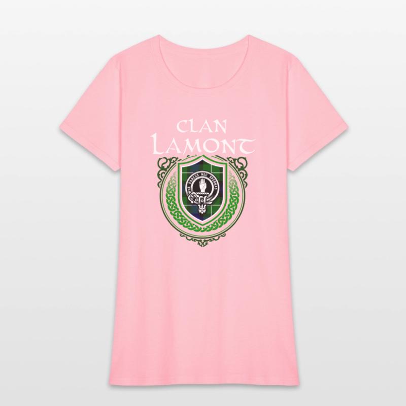 Clan Lamont Scottish Crest Badge and Tartan