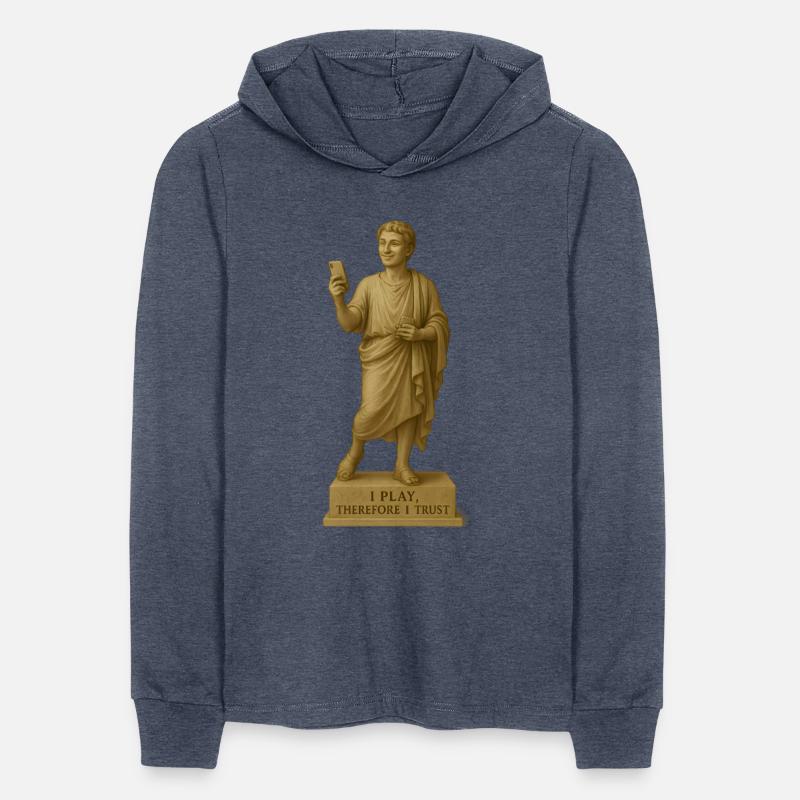 Classical Philosopher with Smartphone