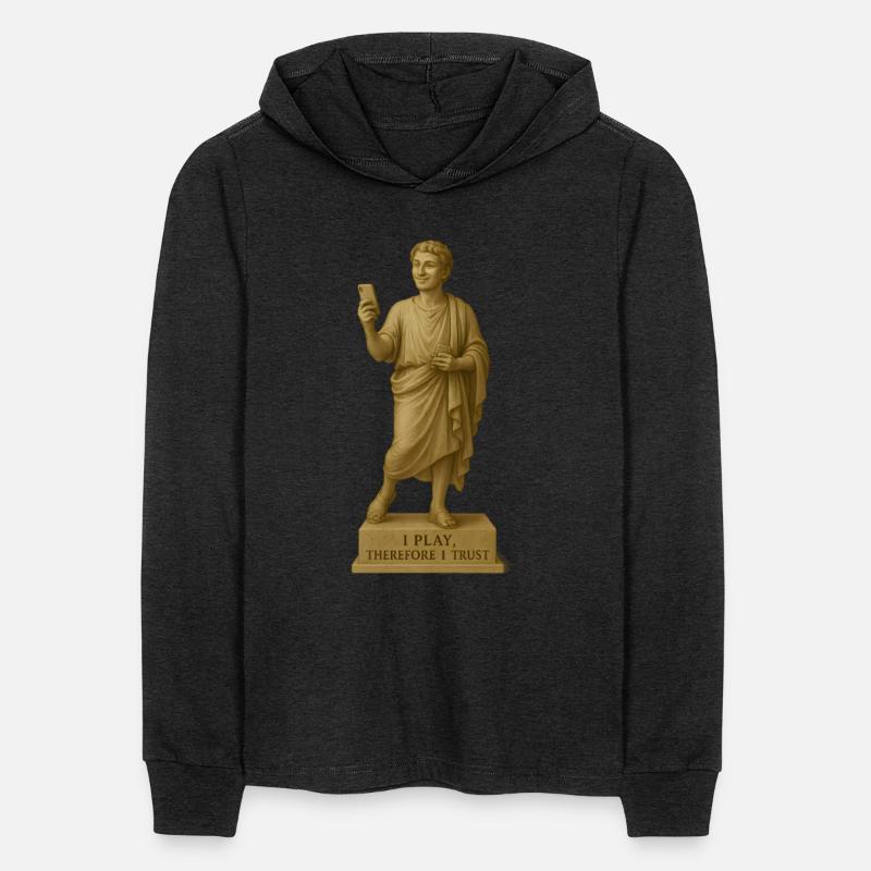 Classical Philosopher with Smartphone