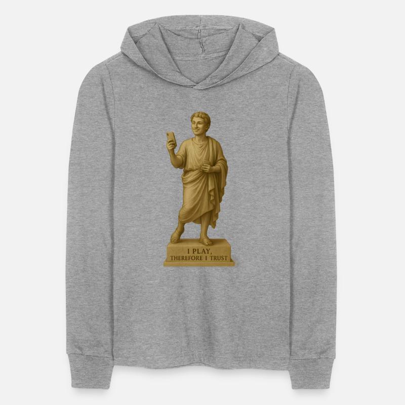 Classical Philosopher with Smartphone