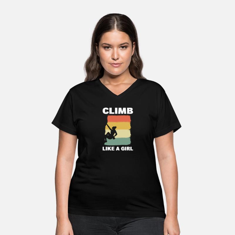 Climb Like A Girl Mountain Climber