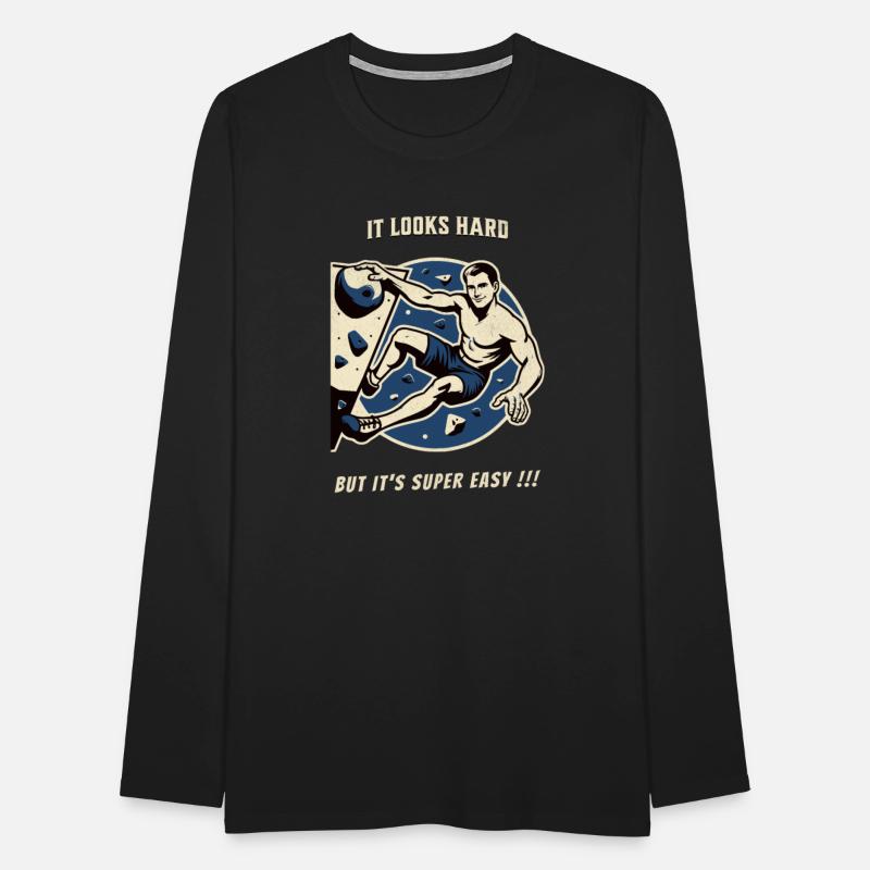 Climbing bouldering vintage t-shirt funny saying