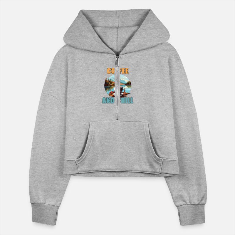 Coffee And Chill Vintage Mountain Nature Scene