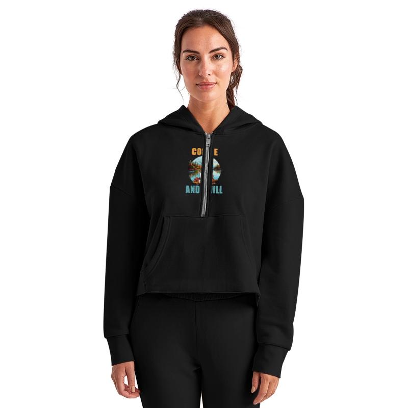 Coffee And Chill Vintage Mountain Nature Scene