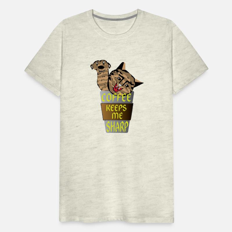 Coffee Keeps Me Sharp Kitten