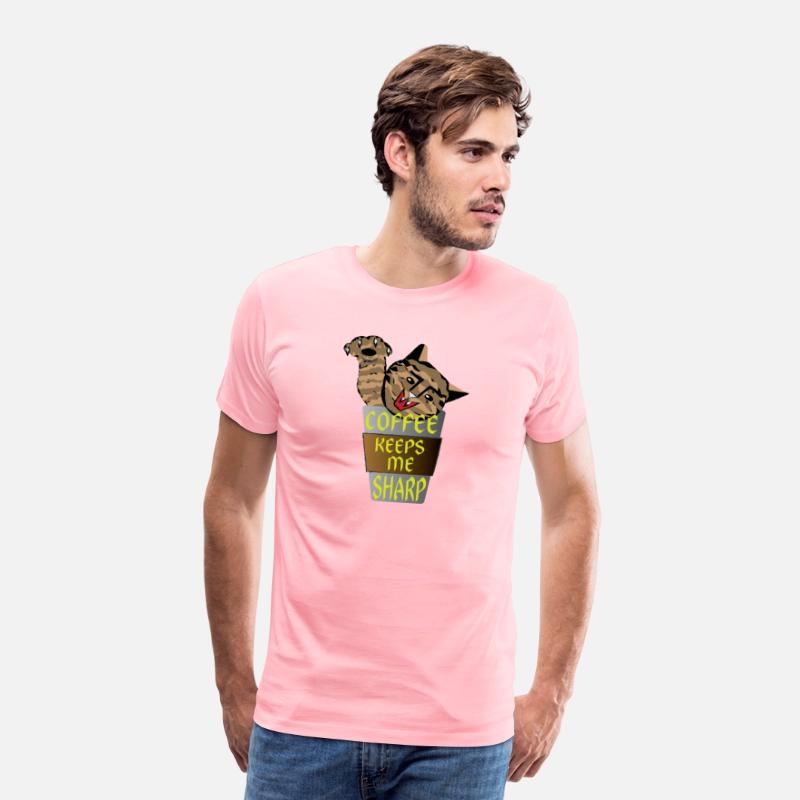 Coffee Keeps Me Sharp Kitten