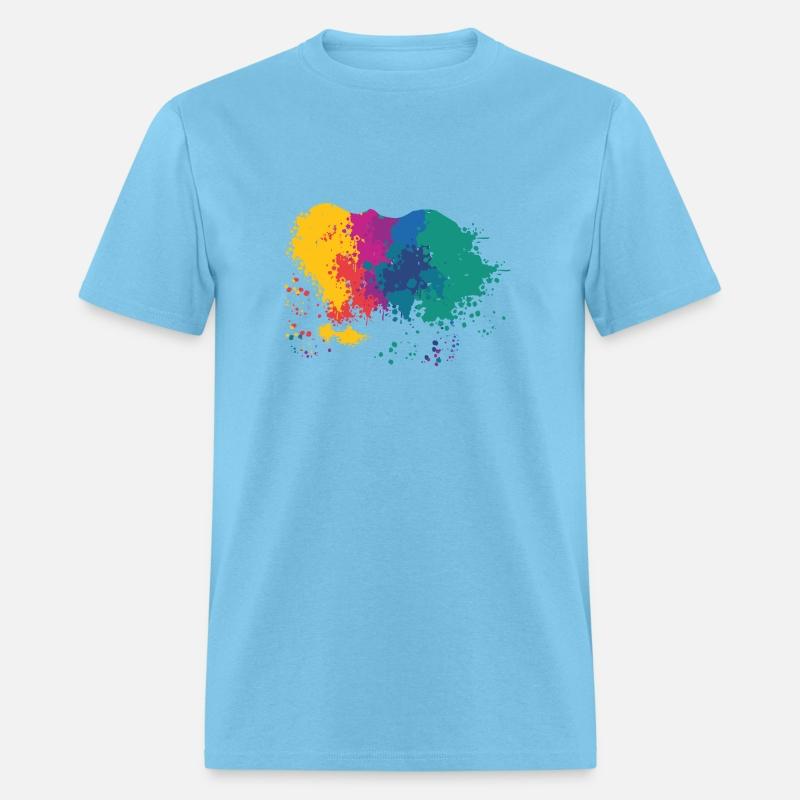 Color blob splash paint painter gift colorful spot