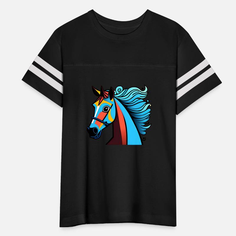 Colorful Horseportrait