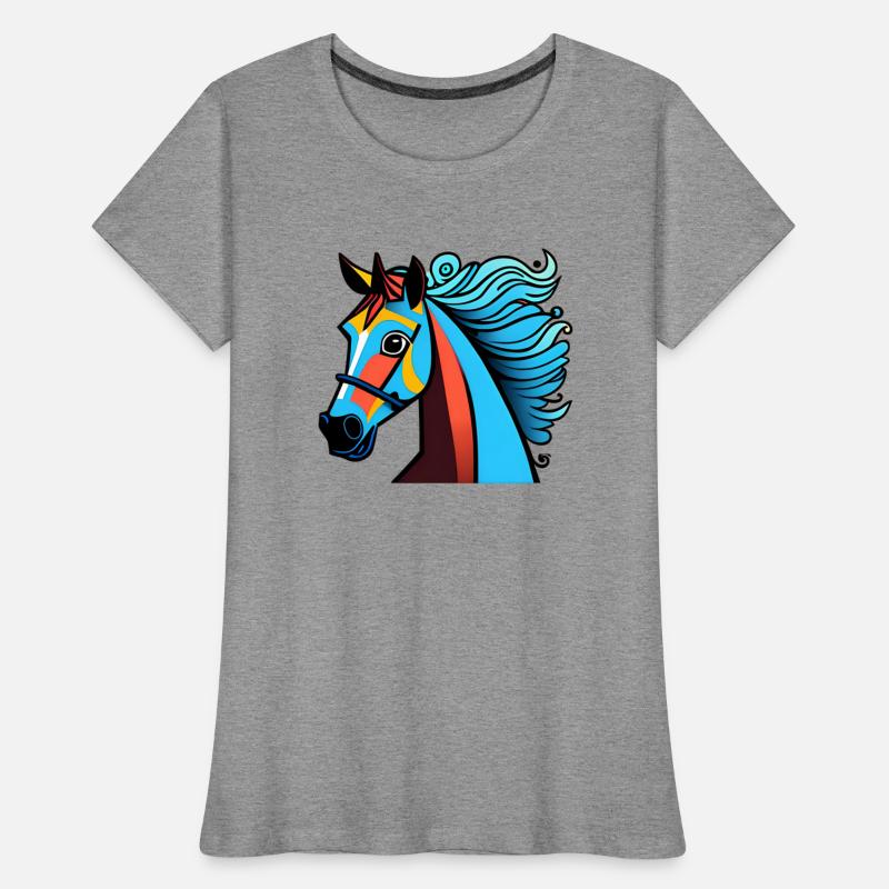 Colorful Horseportrait