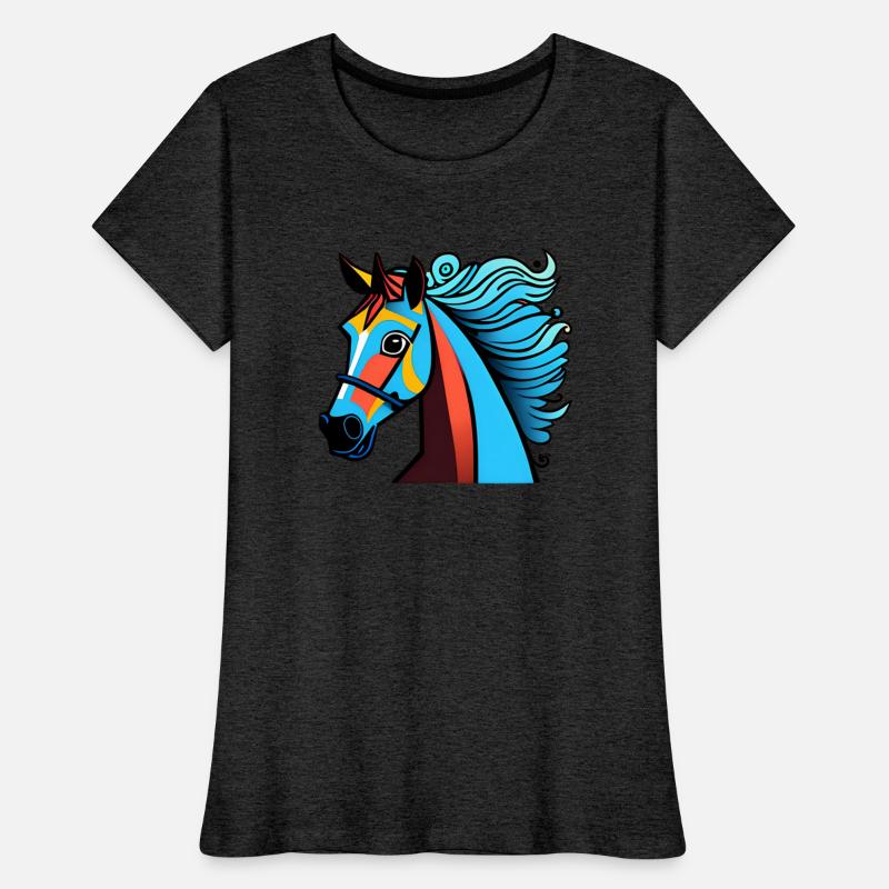 Colorful Horseportrait