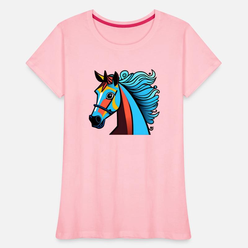 Colorful Horseportrait