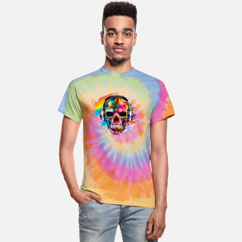 Colorful skull