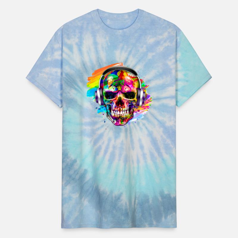 Colorful skull