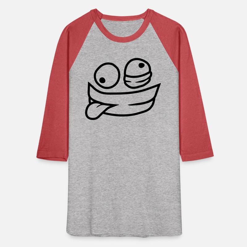 Comic psychopath face