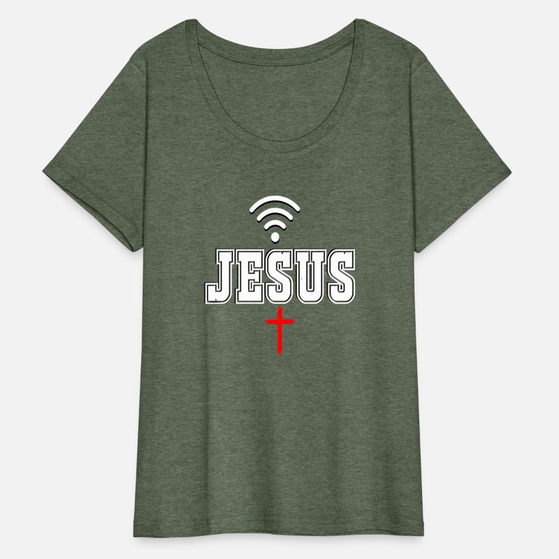 Connect with Jesus Christian design idea