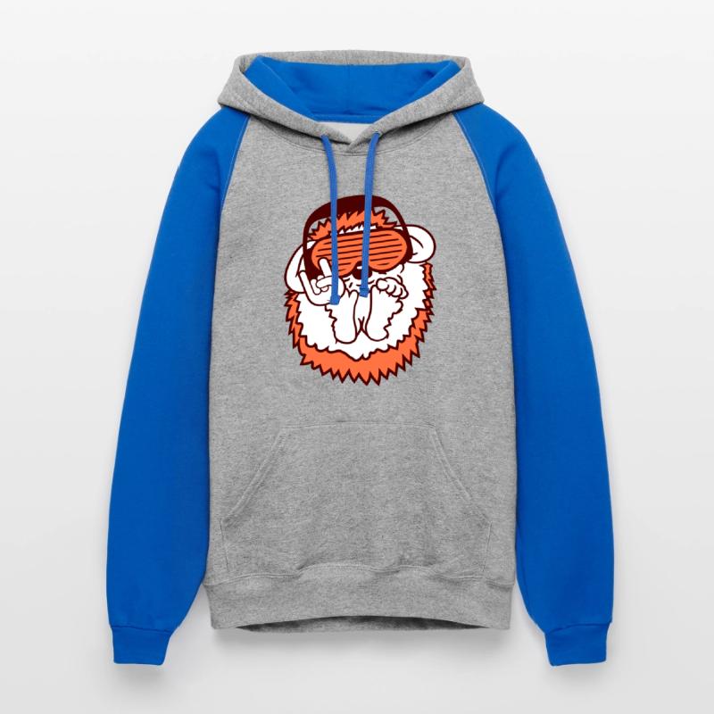 Cool DJ Hedgehog Sunglasses Headphone Music Party