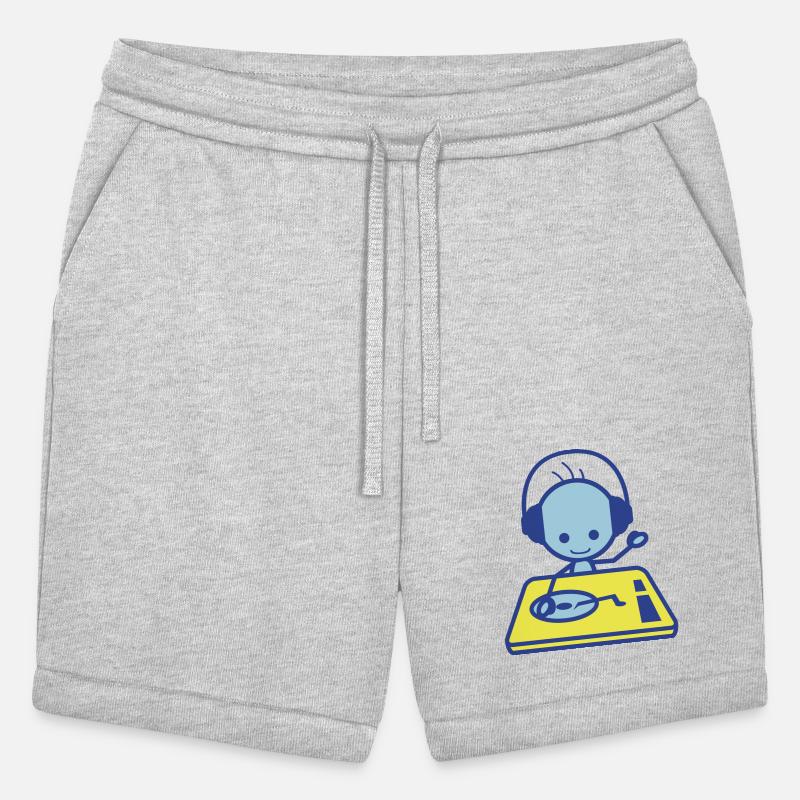 Cool Happy DJ Guy Mixing Console Music Party Man