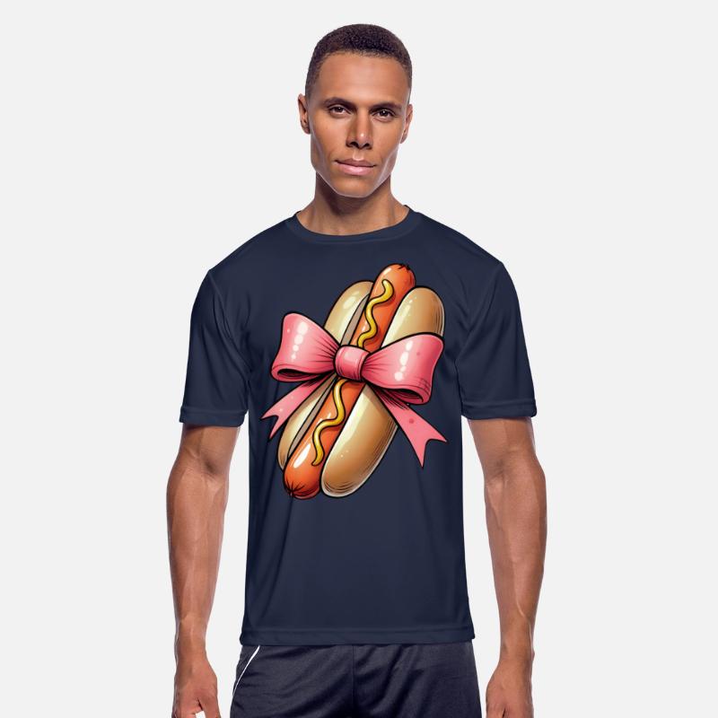 Coquette Bow Hot Dog Hotdog Mothers Day Pink