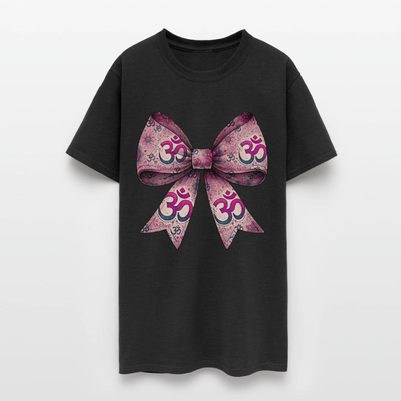 Coquette Bow Om Symbol Pink Meditation Buddhism