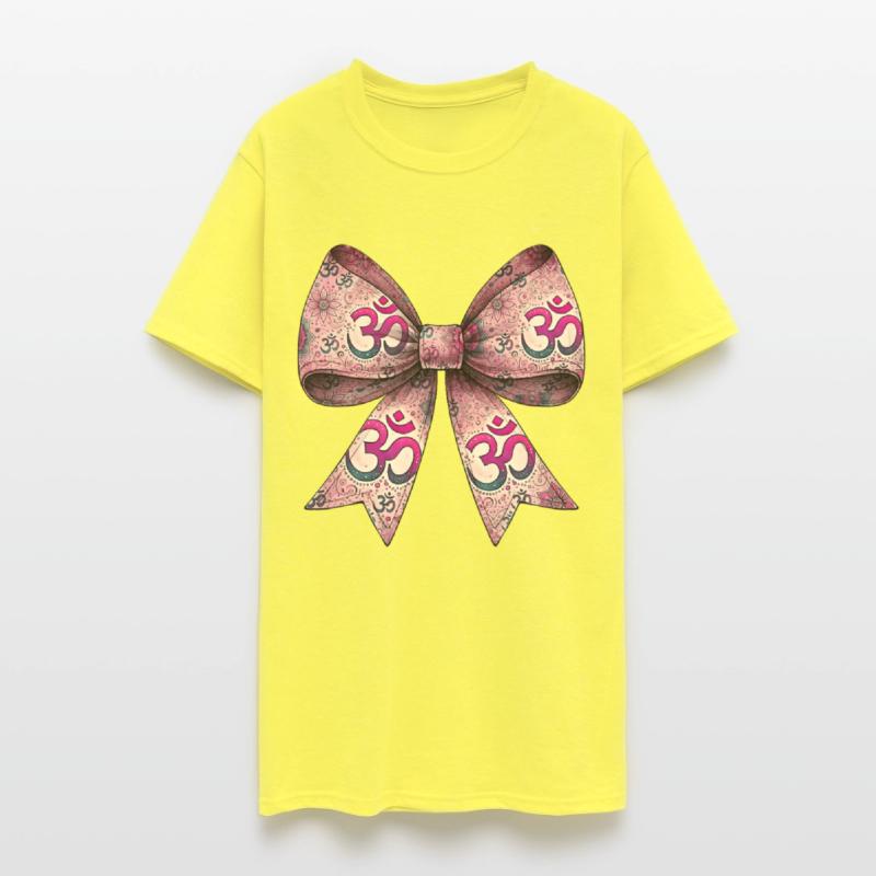 Coquette Bow Om Symbol Pink Meditation Buddhism