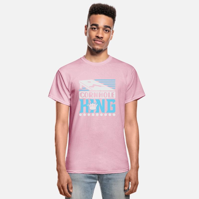 Cornhole King Crown Emblem Tee