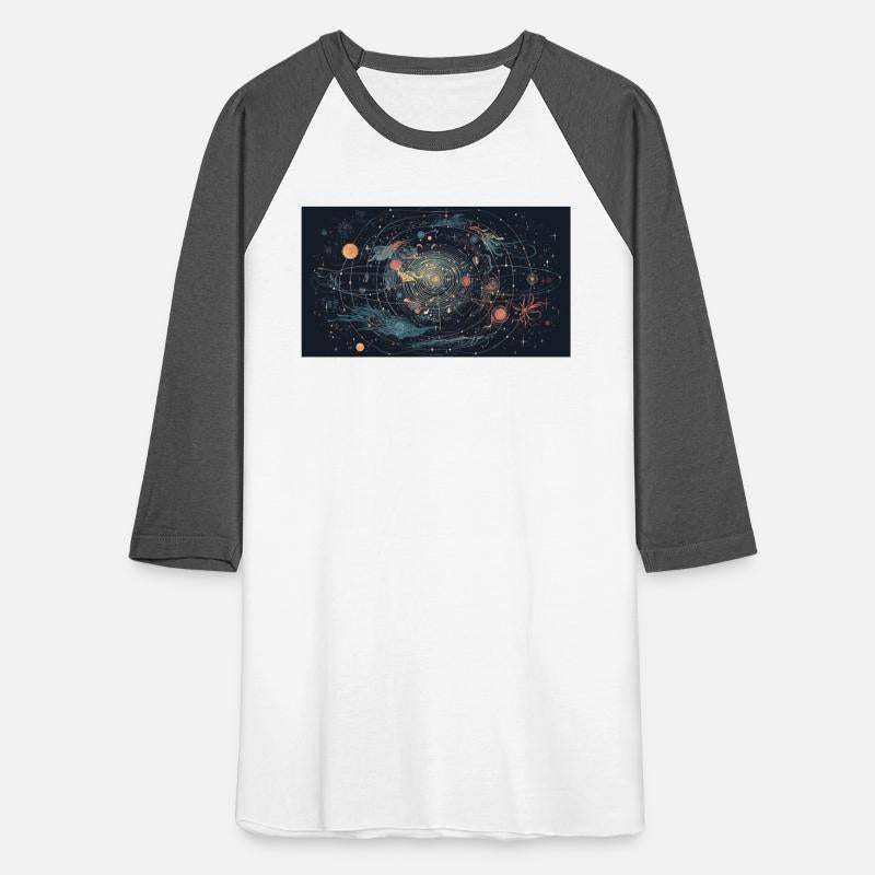 cosmic night sky with constellations and shooting