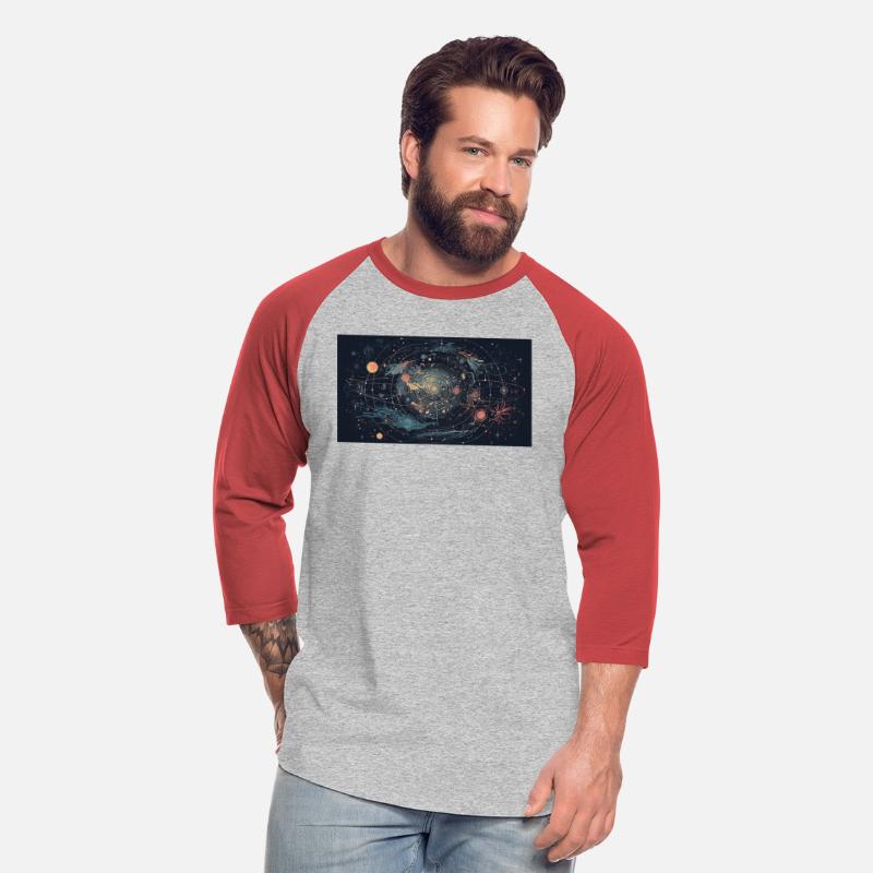 cosmic night sky with constellations and shooting