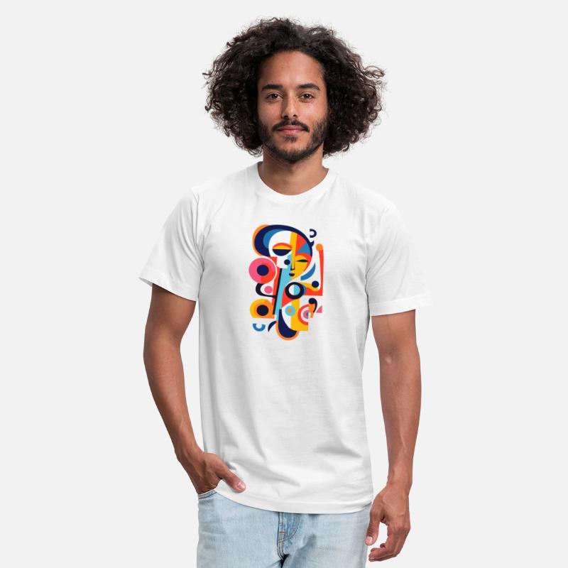 Cubism reimagined digitally Geometric abstraction