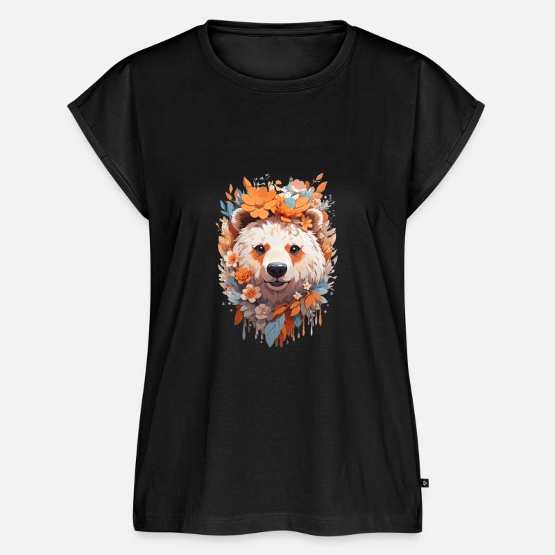 Cute bear nice Ai design t-shirt
