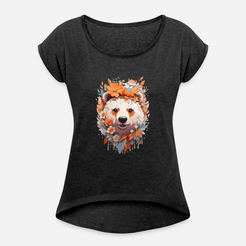 Cute bear nice Ai design t-shirt
