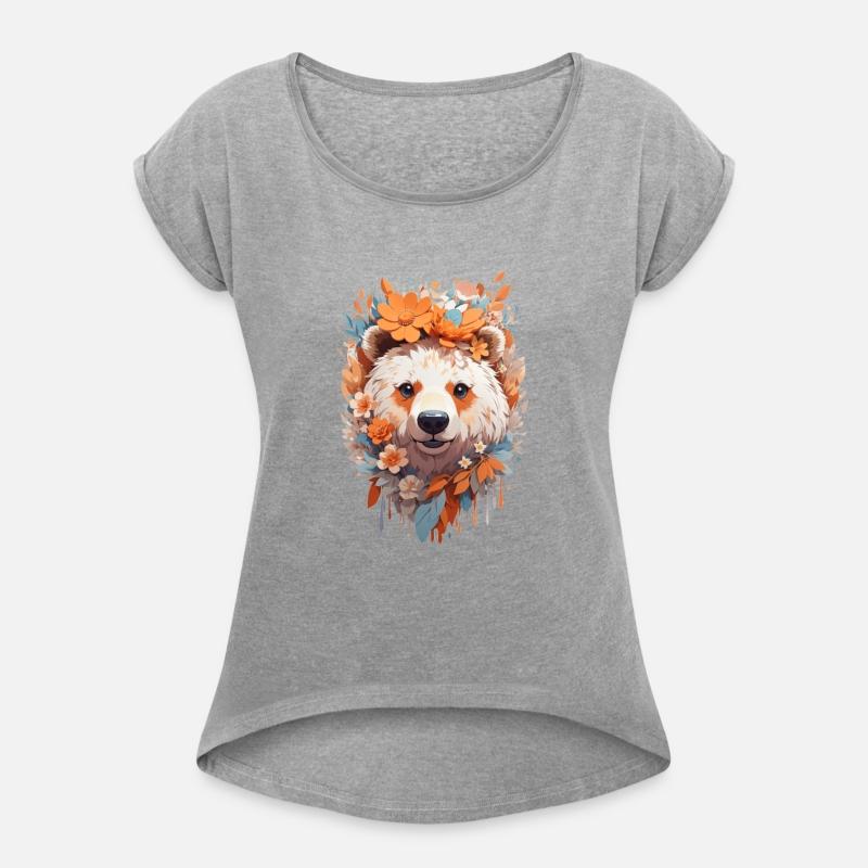 Cute bear nice Ai design t-shirt