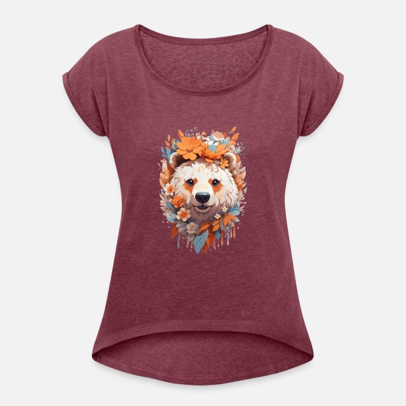 Cute bear nice Ai design t-shirt