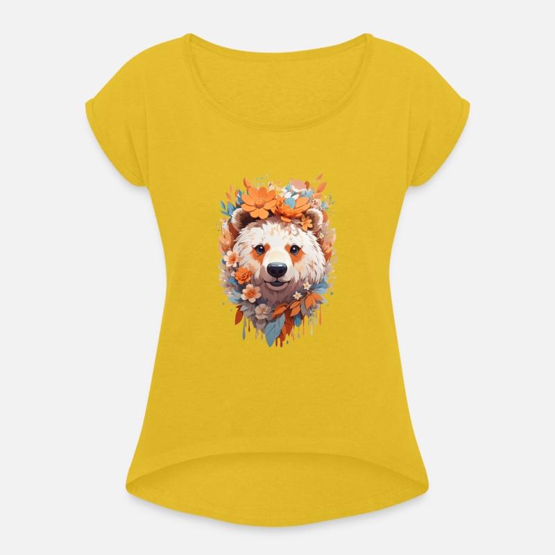 Cute bear nice Ai design t-shirt