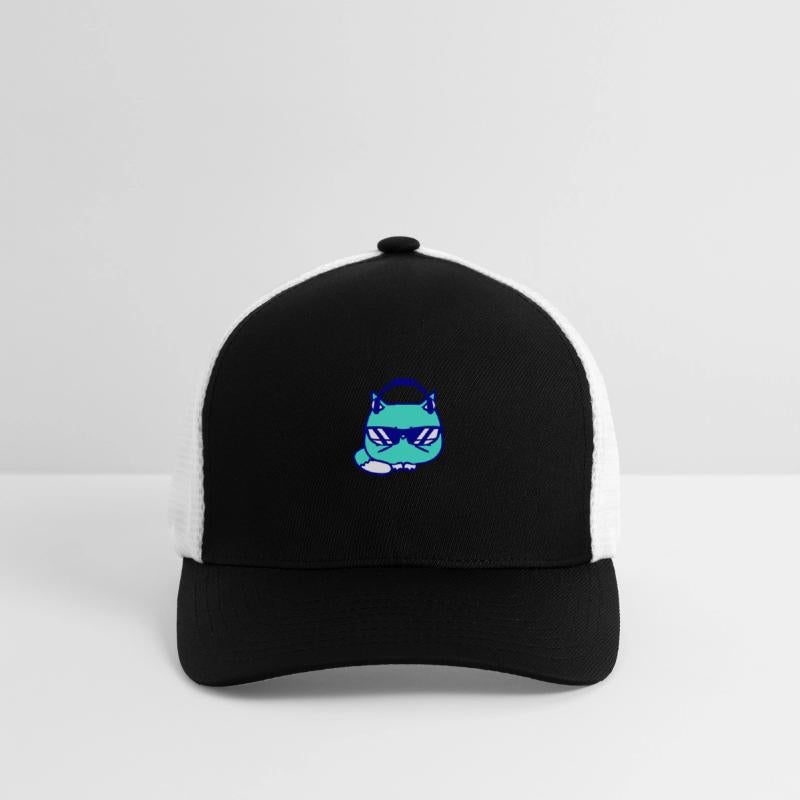 Cute Cool DJ Cat Pet Kitten Sunglasses Music Party