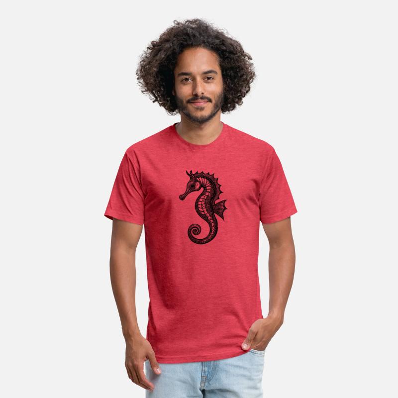 Cute Vintage Seahorse - Cool Seahorse