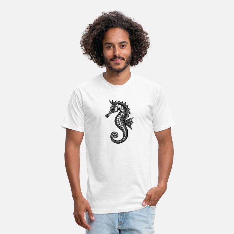 Cute Vintage Seahorse - Cool Seahorse