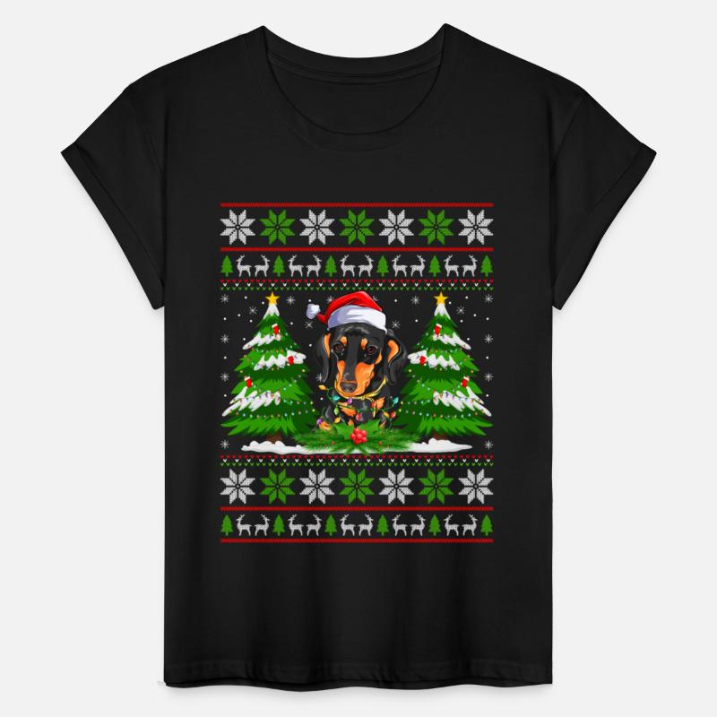 Dachshund Dog Christmas Tree Lights