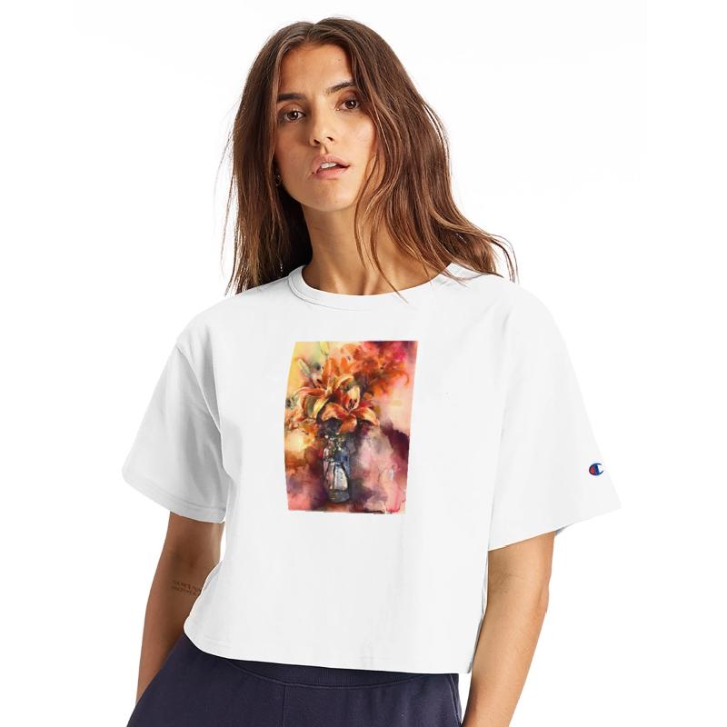 Daylillies B In Watercolors