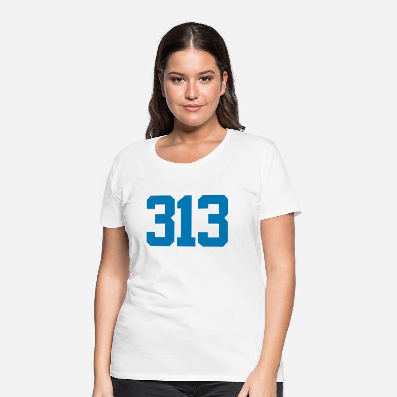Detroit 313 Area Code Grit Sports Fan Detroiter Fa