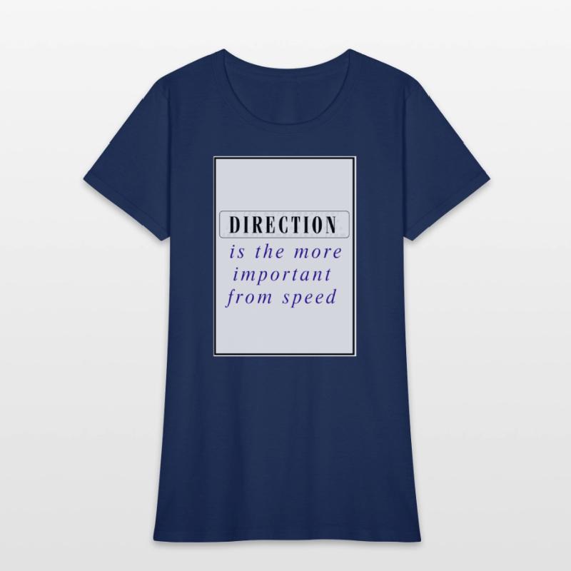 direction is the more important from speed