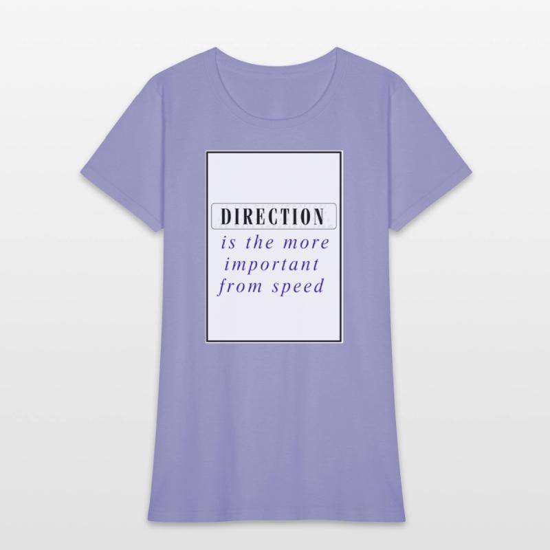 direction is the more important from speed