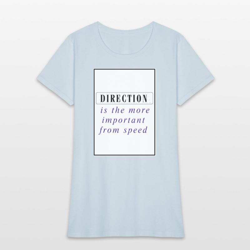 direction is the more important from speed