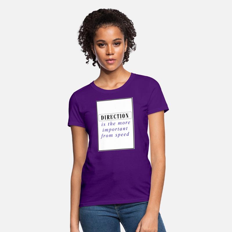 direction is the more important from speed