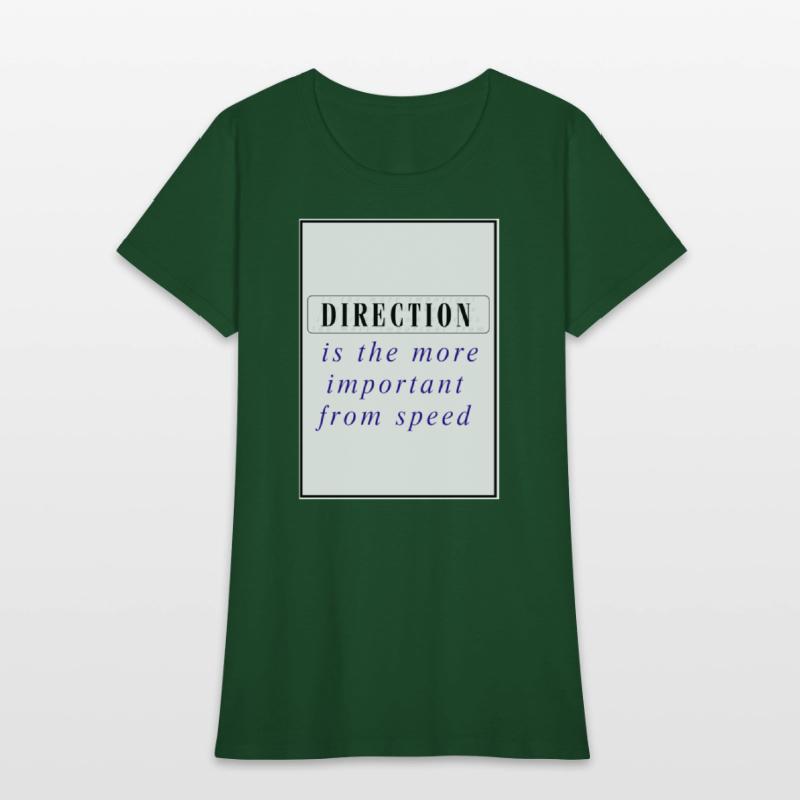 direction is the more important from speed