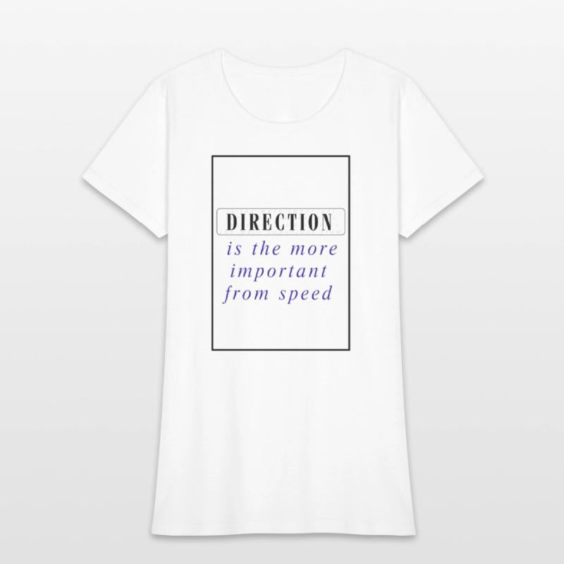 direction is the more important from speed