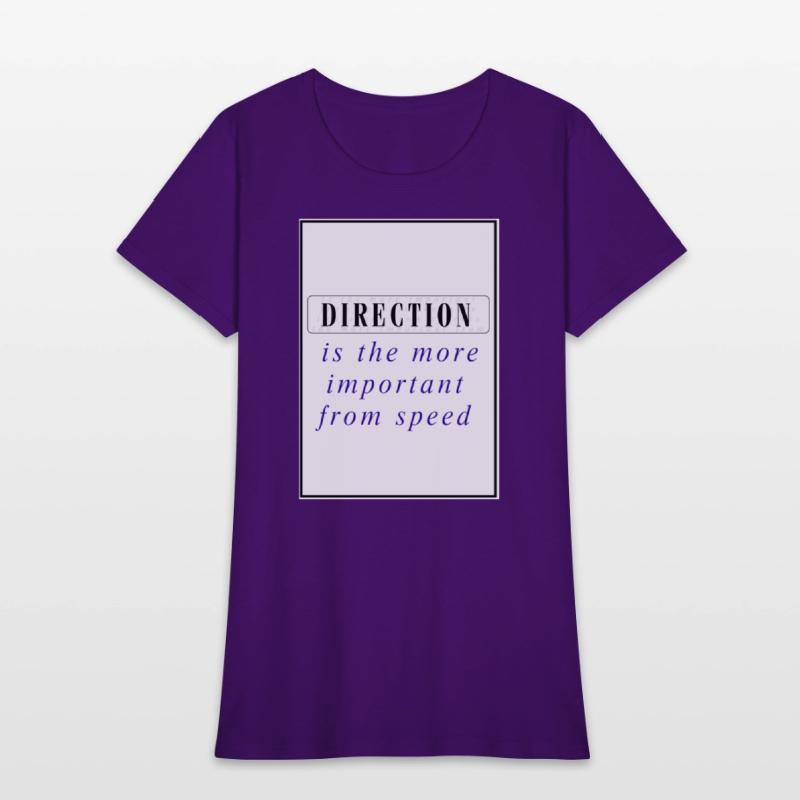 direction is the more important from speed